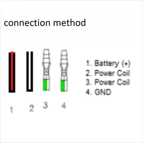 The rectifier is suitable for rectifying the built-in generator coil of a 12V 5A 6.5hp gasoline engine. (1/4)