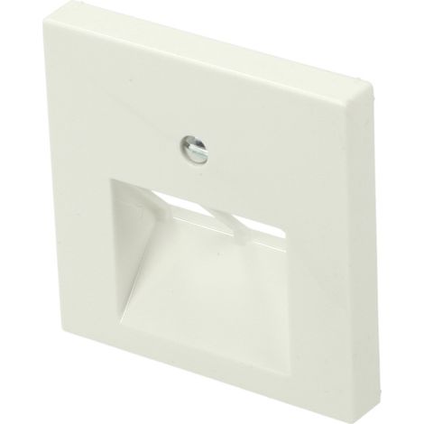 Jung Tapa para cajas de conexión IAE/UAE, 2 x 8 polos, termoplástico, Serie AS/A, alpinweiß A 569-2 BFPLUA WW