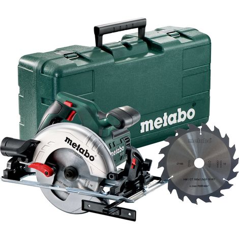 Metabo KS 55 SET 16 cm Negro, Verde, Rojo, Acero inoxidable 5600, 4400 1200 W