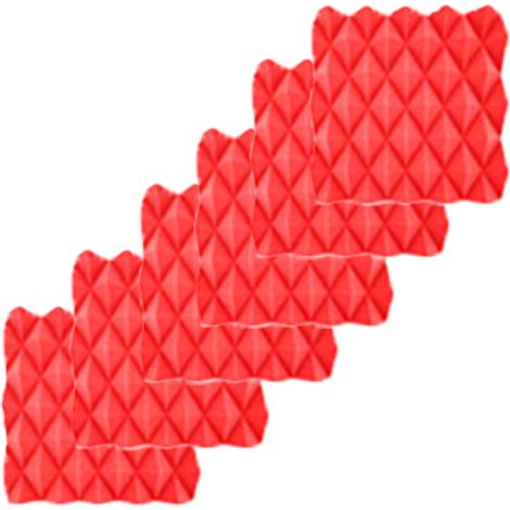 Panneaux Mousse Acoustique – Pour Studio Gaming Room Réduction des Échos Densité & Design Pyramide Sans Adhésif 30x30 cm (1/4)