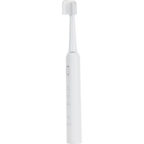 Brosse à dents électrique étanche pour adultes, ultrasonique, rechargeable par USB, avec tête de brosse. (1/5)