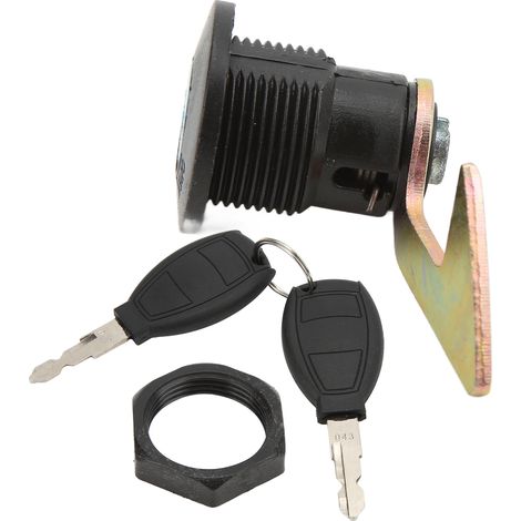 Cadenas Universel pour Scooter Électrique - Crochet Courbé en Aluminium et Plastique pour Coffre de Stockage (1/5)