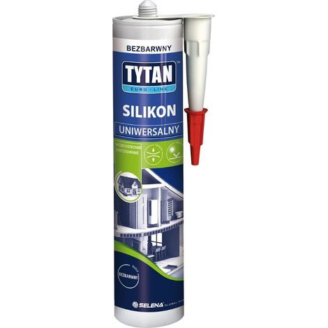 Euro-line titanio silicone 280ML bianco - SIL U TY BI
