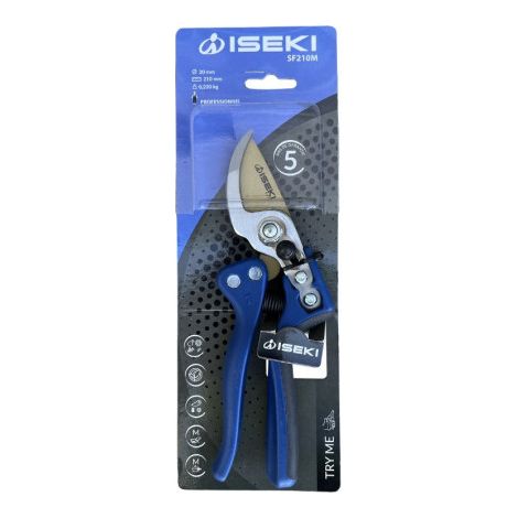 Forbici da potatura ISEKI - SF210M teflon diam. taglio 20 mm per uso professionale