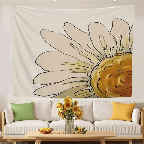 Tapisserie murale amusante et tendance pour la décoration murale de la chambre à coucher 100x75cm (1/5)