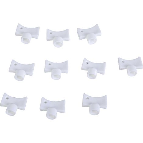 Ensemble de 10 clés de ventilation pratiques pour radiateurs, conçues pour une ventilation optimale et des performances élevées dans divers environnements. (1/5)