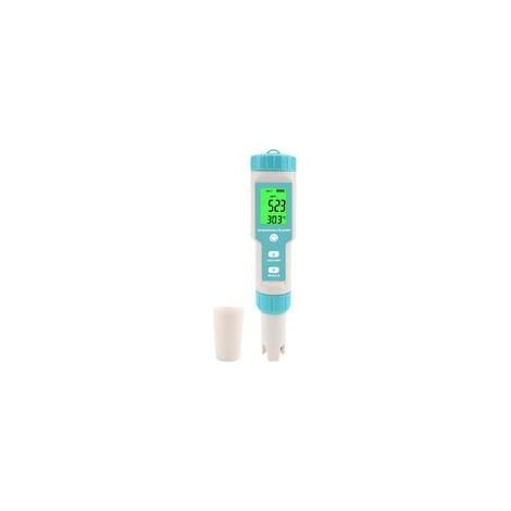 PH-Messgerät, 7-in-1-Salzgehalt/PH/SG/TDS/EC/ORP/Temp-Messgerät, Wasserqualitätsmonitor-Tester für Schwimmbäder, Hydrokultur, Trinkwasser, Aquarien PH-Messgerät (1/5)