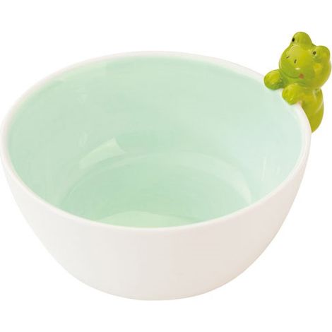 Bol Miam Grenouille Bleu Design Ludique Enfantin - Amefa Medard De Noblat