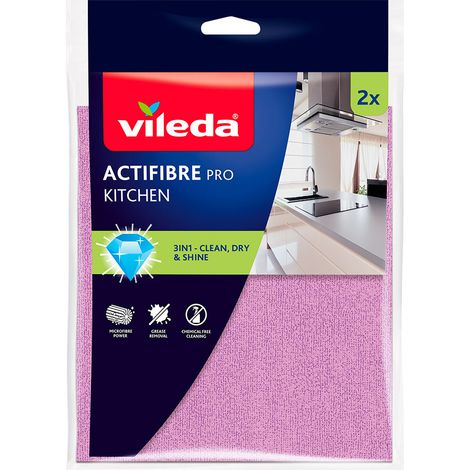 Chiffon Actifibre Pro Pour Cuisine, 27 X 30,5 Cm, 2 Unités