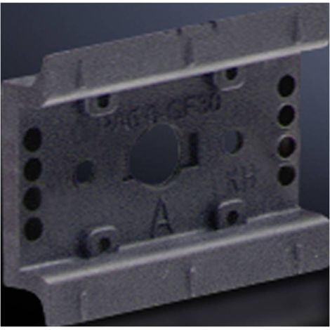 Rail adaptateur OM perforé Rittal 9342.930 Polyamide 5 pc(s)