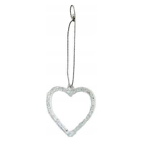 Ciondolo a forma di cuore - Set da 2 pezzi, 5 cm (1/5)