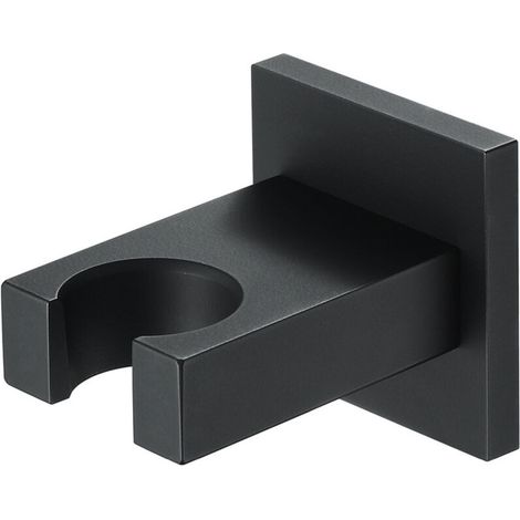 Support de Douche à Main Noir Support de Pommeau de Douche Laiton Support de Tête de Douche Montage Mural Support de Douchette Rectangle Support Douchette,noir