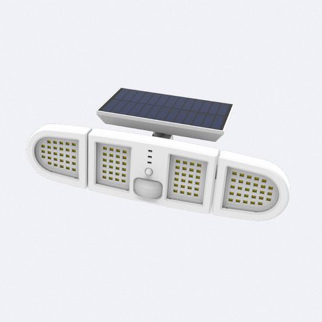 Proiettore LED Solare 5W IP con Sensore di Movimento PIR e Crepuscolare Bianco Bianco Freddo Sì 6000K - 6500K (1/3)