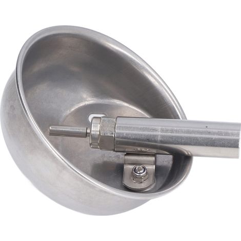 Abreuvoir automatique pour porcs, 13 cm de diamètre, en acier inoxydable, système d'abreuvement automatique - Fournitures agricoles (1/5)
