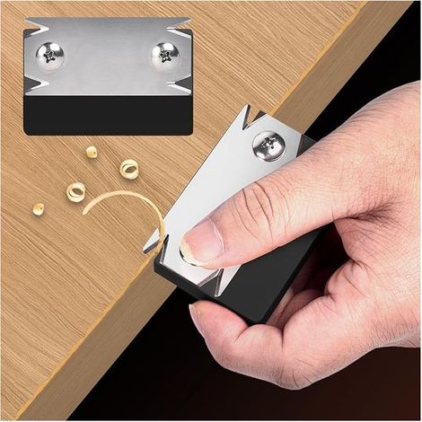 Coupe-bordure manuel portable pour le travail du bois, PVC, ABS, noir (1/5)