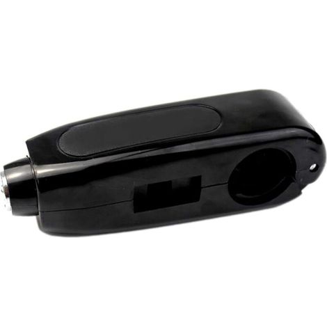 2 pièces Verrou De Frein pour Moto, Verrou De Sécurité Universel pour Guidon, Verrou pour Guidon De Moto, Levier De Frein, Scooter Verrou De Sécurité, Noir (1/4)