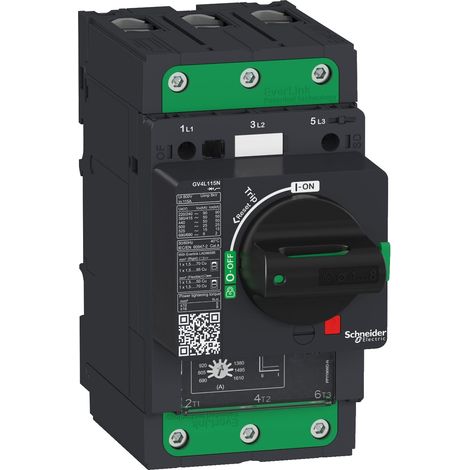 Interruttore salvamotore GV4L magnetico 25A 25kA Everlink - GV4L25B
