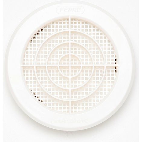 Empot Griglia+Clipsar D-10-11cm ABS Bianco+Zanzariera (1/2)