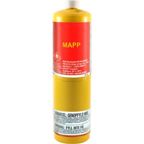 Faithfull FAIGZMAPPT Gas Cylinder MAPP CGA600 Fitting for Propane and MAPP Gas Cylinders (1/2)