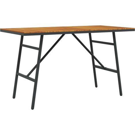 Esstisch Braun 110 x 55 x 61,5 cm Massivholz Akazie