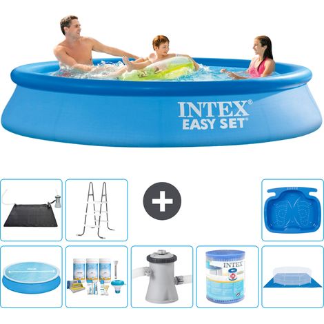 Intex Piscine Easy Set Ronde - 305x61 cm - 9-pièces S40495 (1/5)