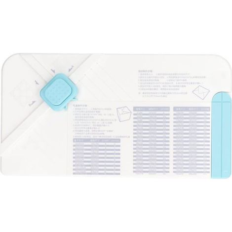 Perforatrice A Coins Arrondis - Outil 3 En 1 Pour Arrondir Coins Rainurer Et Chanfreiner - Pour Fabrication Enveloppes Papier Cartonné - 1 Pièce (1/5)