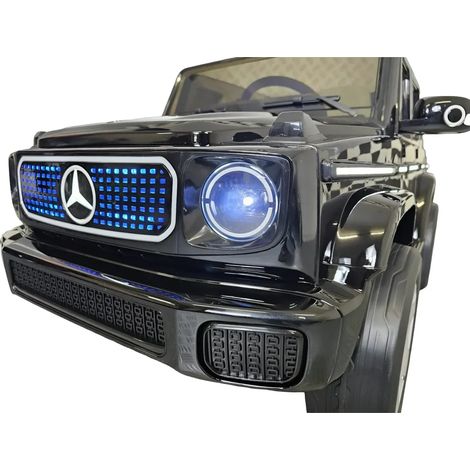 Macchina Elettrica per Bambini Mercedes EQG 12V Nero con Telecomando