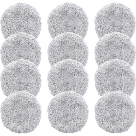 Chiffon de nettoyage de vitres multi-usages, forte absorption d'eau, 188, 168, 198, 388, compatible avec PhoReal, accessoires pour robot nettoyeur de vitres (12 pièces), OUYLAF