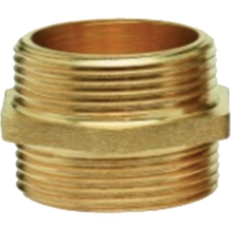 Connettore per tubo flessibile in ottone con filettatura maschio BSP da 2" per linea di irrigazione a goccia