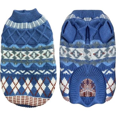 Maglioni per cani di piccola taglia, maglioni in stile etnico per cani di piccola taglia, maglioni morbidi e soffici, abbigliamento invernale ultra morbido e caldo, (1/5)