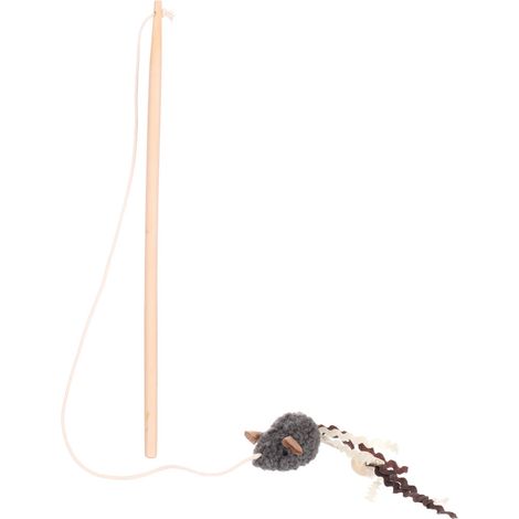 1 Canne à pêche SUAVA 20 cm jouet pour chat couleur aléatoire - Flamingo (1/5)