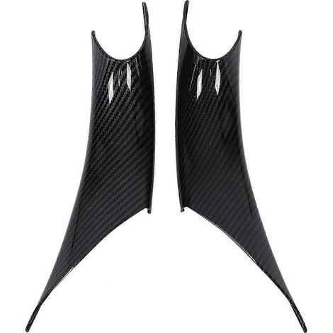 Lot de 2 poignées de porte intérieures de remplacement pour BMW Série 3 F80 M3 Berline (2012-2015), style fibre de carbone, pour autoroute. (1/5)