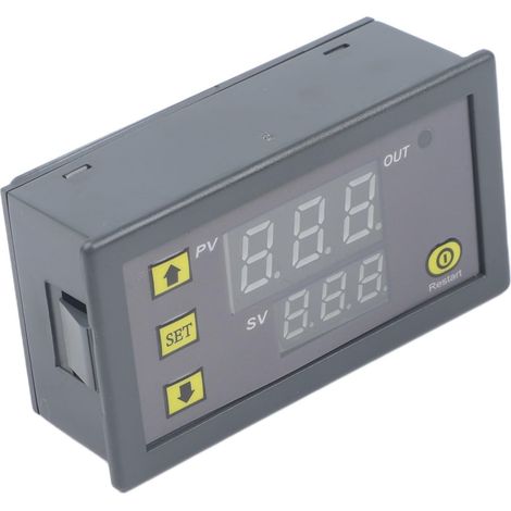 Minuterie à relais temporisé programmable double cycle avec (1/5)