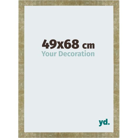 Cadre Puzzle 49x68 cm - Or Antique - MDF - Mura. (1/5)