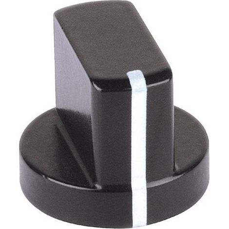 Mentor 5580.4631 5580.4631 Manopola con indicatore Nero (Ø x A) 12 mm x 14 mm 1 pz.