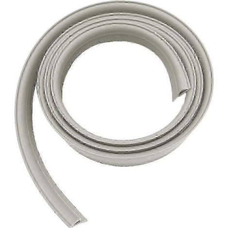 Bande de protection de bord de moquette en PVC de 2 mètres, bandes de transition de sol en caoutchouc, garniture adhésive en T (1/3)