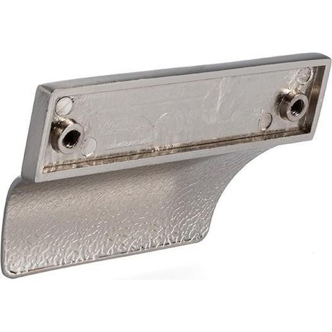 TRENTADUE tirador zamak modelo hoz distancia 64 acabado efecto inox (1/3)
