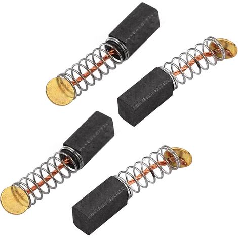 Balais de charbon moteur 9 x 5 x 4mm Électroportatif Outil pour Électrique Marteau Foreuse Moteur 2 Paires (1/2)