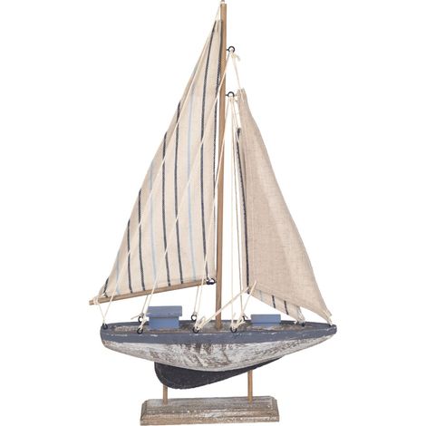 Dekoratives Segelbootmodell, klassisches Schiffsmodell, ideal für maritime Dekoration, originelles Geschenk für Meeresliebhaber
