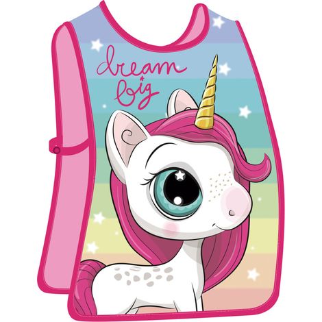 Tablier sans manches - Licorne -Dream Big - s/s