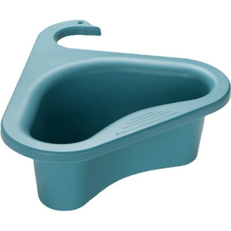 Panier d'égouttage Swan, séparation humide/sec, panier filtre pour déchets de cuisine, égouttoir suspendu, support de rangement pour égouttoir, bleu-AquaForge (1/2)