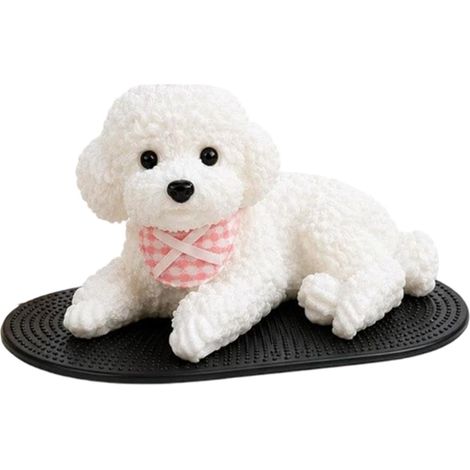 Figurine décorative en silicone pour tableau de bord avec tapis (1/5)