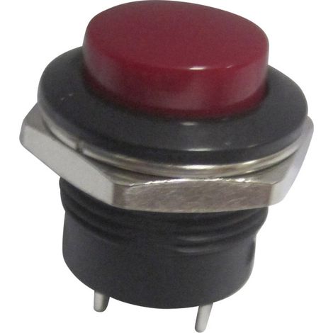 TRU COMPONENTS 1587736 TC-R13-507A-05RT Drucktaster 250 V/AC 3 A 1 x Aus/(Ein) tastend 1 St. (1/2)