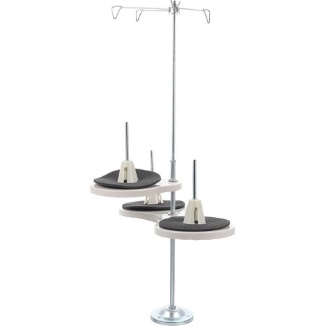 Sewing Thread Spool Holder Heavy Duty Stable Base and Iron
