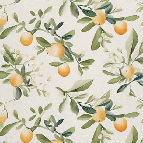Tela decorativa para exteriores Oxford - Frutas cítricas - DX2932 (1/5)