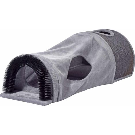 Niche Pliable pour Chat avec griffoir et Balle de Jeu 87 x 37,5 x 27 cm
