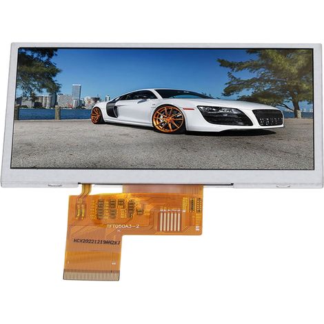5-Zoll-RGB-Touchscreen (480 x 272 Pixel), industrielle Farbschnittstelle für Türklingel mit Gesichtserkennung (1/5)
