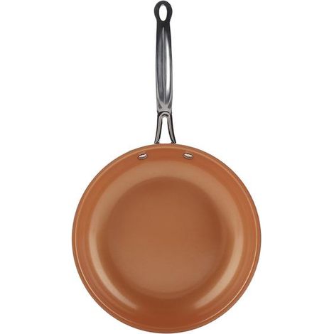 Poêle à revêtement céramique, résistante aux rayures, 20 cm, compatible induction et plaques électriques, en aluminium à haute performance thermique et revêtement antiadhésif. (1/5)