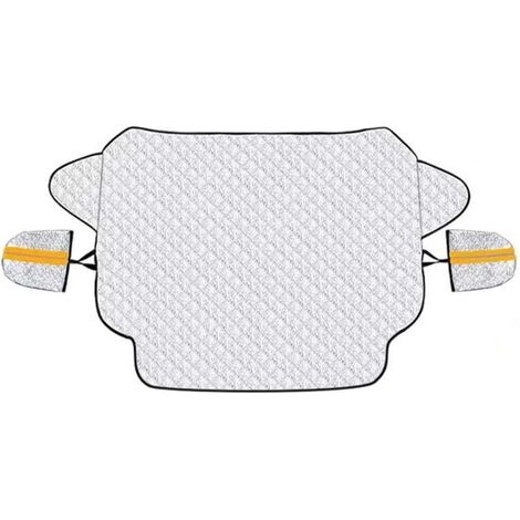 Car Windshield Cover Magnetic Car Windshield Cover - Winter Protection Protects Against Wind Snow Dust Frost Sun - with Magnet (1/4)