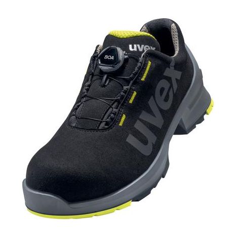 uvex Halbschuhe 1 S2 65669 schwarz gelb Weite 12 Gr. 38 (1/2)